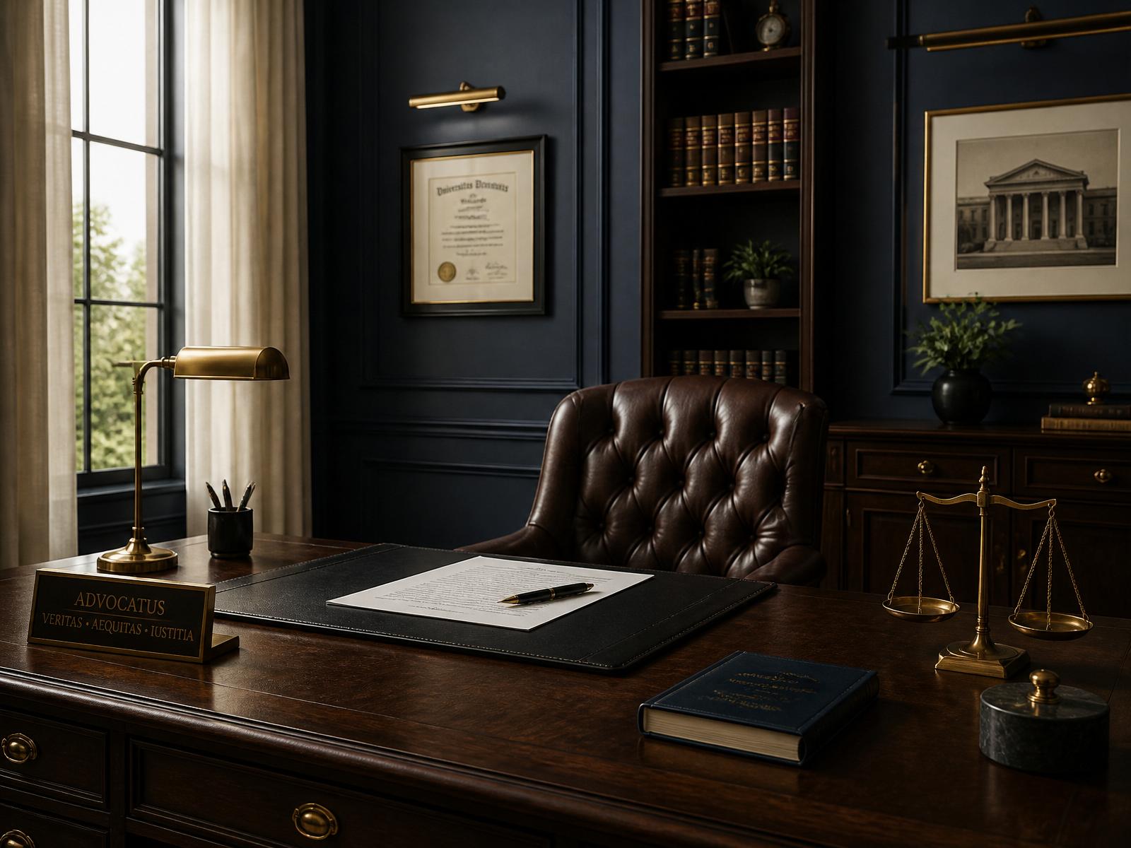 Law office interior